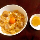 すき焼きタレと天かすで旨さＵＰ！ふわトロ★親子丼★